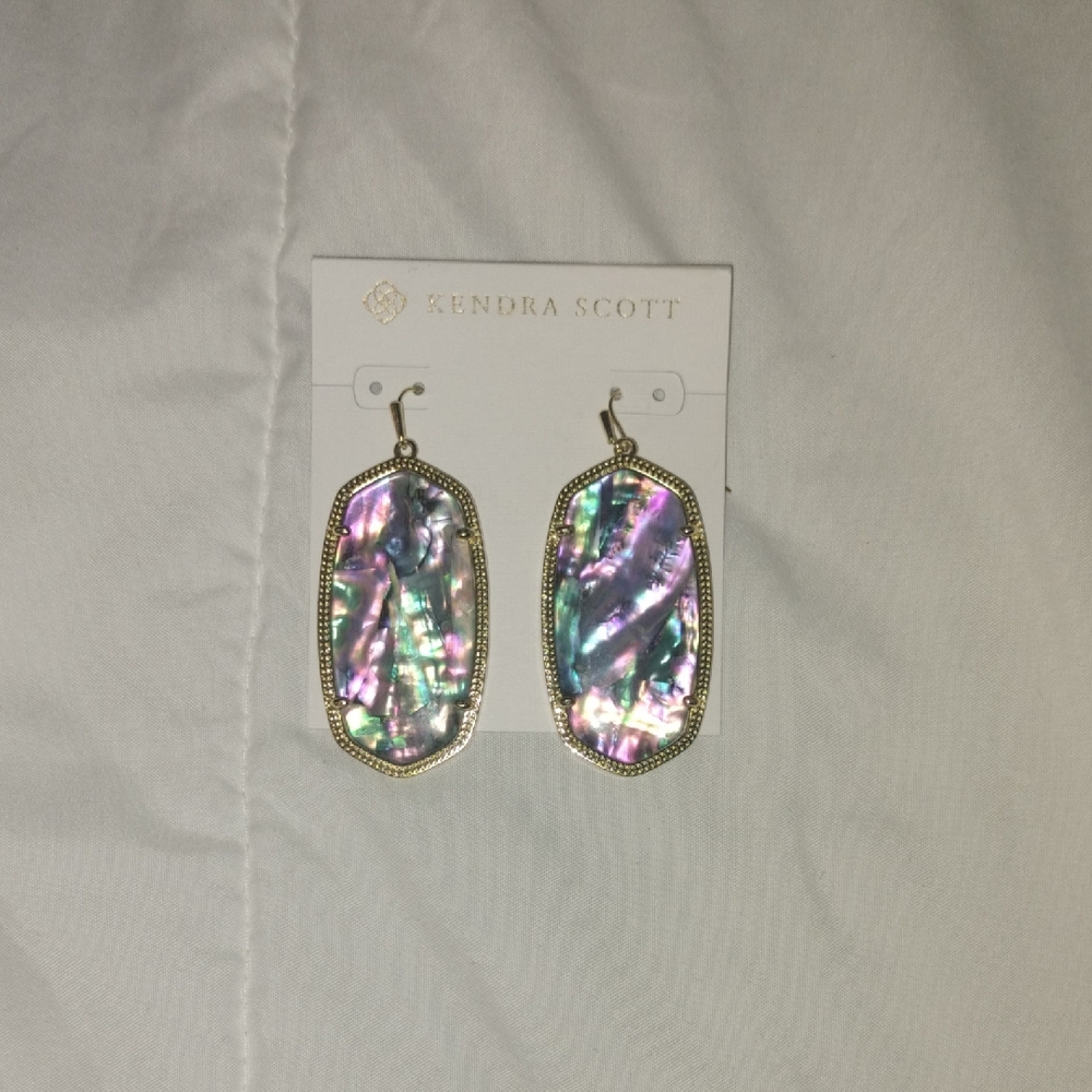 Kendra Scott Iridescent Multicolor Earrings